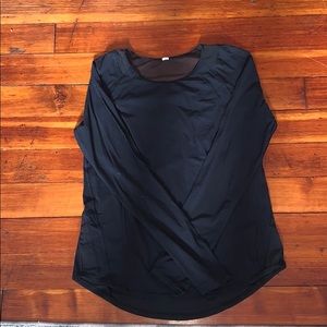 Lululemon long sleeve black